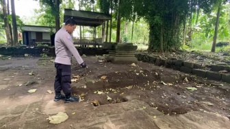 7 Fakta Situs Mejo Miring Blitar Dijarah, Mbah Saimun Ngaku Menikahi Arca Putri Demi Kerajaan Baru