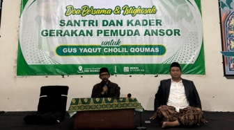 Solidaritas Nahdliyin: Ratusan Santri dan Pemuda Ansor Doakan Gus Yaqut di Semarang