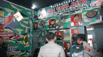 Markas Ormas Jadi Lapak Judi di Medan Digerebek,  4 Orang Ditangkap