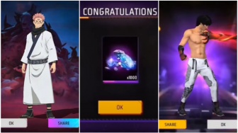 28 Kode Redeem FF Max Terbaru 1 Februari: Klaim Diamond, Voucher Sukuna, dan Fist Skin