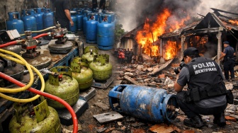 Gas Elpiji 12 Kilogram Meledak di Palembang: Kelalaian Biasa atau Ada Jejak Oplosan Subsidi?
