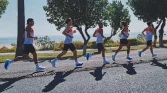 Adaptasi Cuaca Ekstrem, Pelari Indonesia Bersinar di Maraton Kelas Dunia