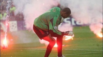 Dulu Dida Sekarang Emil Audero: Oknum Superter Inter 'Hobi' Serang Kiper dengan Flare