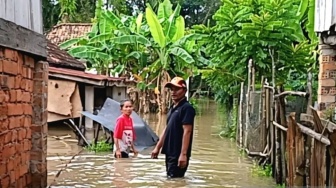 Sungai Lematang dan Lengi Meluap, Ratusan Warga Muara Enim Terdampak Banjir