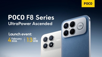 Poco F8 Series Siap Menggebrak Indonesia 4 Februari 2026, Era UltraPower Ascended Dimulai