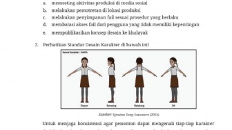 Kunci Jawaban Animasi Kelas XI dan XII Uji Kompetensi Halaman 55