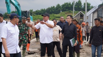 Bupati Rudy Susmanto Turun Gunung Sidak Pergeseran Tanah dan Perangi Jual Beli Kapling Ilegal
