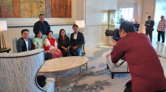 Momen Langka di Abu Dhabi, Kala Prananda Prabowo Jadi Fotografer Dadakan Megawati