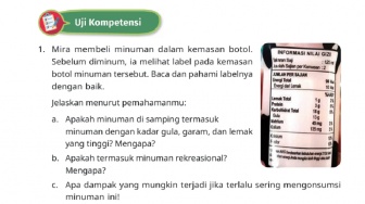 Kunci Jawaban Ilmu Pengetahuan Alam dan Sosial Kelas VI: Uji Kompetensi Halaman 30