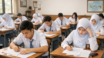 Simulasi TKA Kelas 12 SMA Soal Matematika dan Kunci Jawabannya