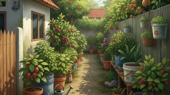 4 Tanaman Buah Menguntungkan untuk Rumah Kecil, Cocok di Lahan Sempit dan Mudah Dirawat