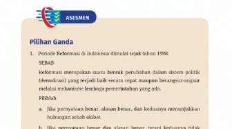 Kunci Jawaban Sejarah Kelas XII Halaman 179 "Asesmen"