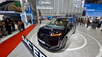 Ancaman Baru MPV Premium, GAC Perkenalkan Produk Hybrid 7 Penumpang di IIMS 2026