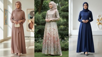 5 Rekomendasi Model Gamis Simple Tapi Mewah untuk Lebaran Idul Fitri 2026