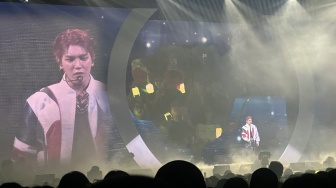Taeyong NCT Bayar Lunas Rindu NCTzen Lewat Konser Solo Spektakuler di Jakarta