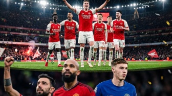 Hasil Lengkap dan Update Klasemen Liga Inggris: Arsenal Kokoh, MU Terus Mengintai