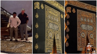 Sejarah Kiswah Kakbah: Kain Suci Umat Muslim Berlafaz Allah, tapi Epstein Menaruhnya di Lantai