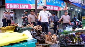 Pimpin Kurvei Pasar Gedhe dan Kalipepe, Respati Ardi Soroti Buruknya Manajemen Sampah