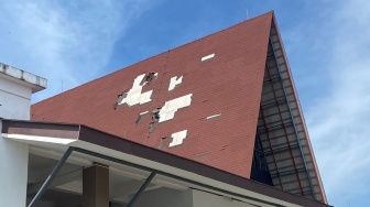 Atap Pasar Godean Rusak Diterpa Cuaca Ekstrem, Disperindag Sleman Pastikan Perbaikan Dimulai Besok