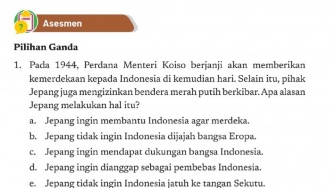 Kunci Jawaban Sejarah Kelas XI Asesmen Halaman 164