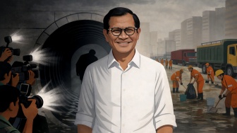 Pramono Anung dan Deklarasi 'Kerja Otak': Saat Gorong-gorong Tak Lagi Jadi Panggung Pemimpin Jakarta