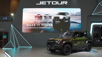 JETOUR T2 Tampil Tangguh dengan Konsep Modifikasi NOMAD dan Obsidian di IIMS 2026