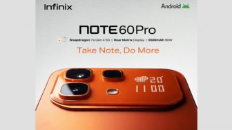 Infinix Note 60 Pro Siap Meluncur ke Indonesia, Usung Desain Mirip iPhone 17 Pro