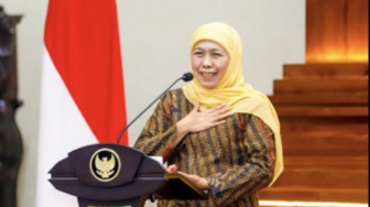 KONI Jatim 2025  2029 Resmi Dilantik, Gubernur Khofifah Dorong Jatim Jadi Lumbung Prestasi PON 2028