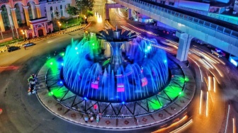 Menjaga Identitas Kota, Revitalisasi Bundaran Air Mancur Palembang Dipertanyakan Ketepatan Makna