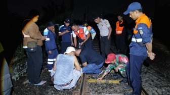 Detik-detik Penangkapan 2 Warga Citayam Pencuri Kabel Kereta Api Bertegangan Tinggi