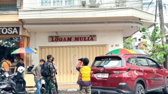 Kondisi Terkini Toko Emas Logam Mulia Makassar Pasca Aksi Pembakaran oleh Pengunjung