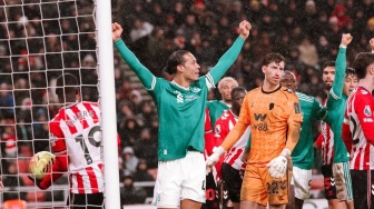 Gol Semata Wayang, Virgil van Dijk Jadi Pahlawan Kemenangan Liverpool atas Sunderland