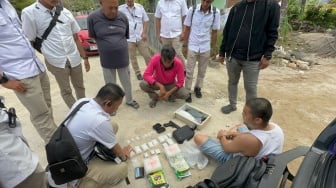 BNNP Sumbar Gagalkan Peredaran 2,8 Kg Sabu di Padang