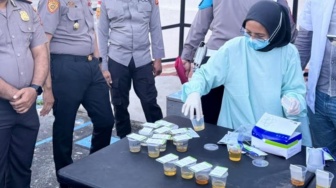 5 Polisi di Kepulauan Meranti Positif Konsumsi Narkoba usai Tes Urine