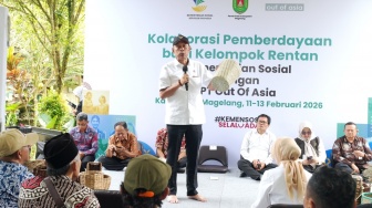 Wamensos Agus Jabo Tinjau Pembangunan Rumah Sejahtera Terpadu di Magelang