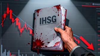 Portofolio Berdarah-darah Saat IHSG Anjlok, Bertahan atau Menyerah?