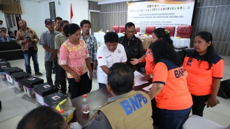 86 Keluarga di Tapanuli Utara Terima Dana Perbaikan Rumah Rusak Pascabencana Banjir dan Longsor