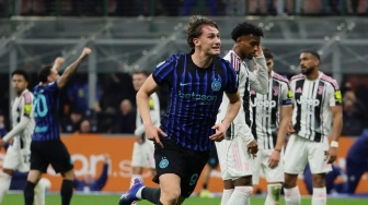 Pertempuran Sengit, Inter Milan Bungkam Juventus 3-2 di Giuseppe Meazza