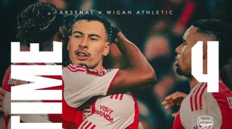 Hasil Piala FA: Arsenal Gebuk Wigan Athletic 4-0 dan Melaju ke Babak 16 Besar