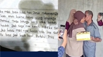 Haru! Siswi MTs Minta Menu Spesial MBG untuk Kado Ultah Ayah