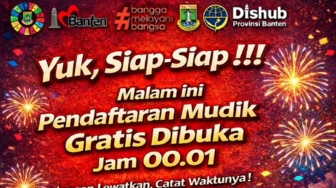 Link Pendaftaran Mudik Gratis Banten 2026 dan Syarat Lengkapnya: Kuota Terbatas, Dibuka Besok