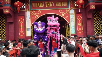 Potret Perayaan Imlek di Sejumlah Daerah di Indonesia