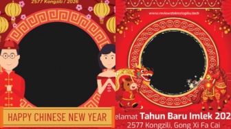 30 Link Twibbon Tahun Baru Imlek 2026 Gratis, Tinggal Pasang Foto