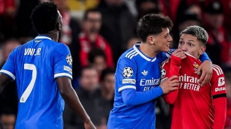 Kylian Mbappe Tuduh Pemain Benfica Panggil Vinicius Monyet Sebanyak Lima Kali