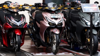 Gaya Hidup Badass Aerox Alpha Warnai Komunitas Motor di Bandung dan Surabaya