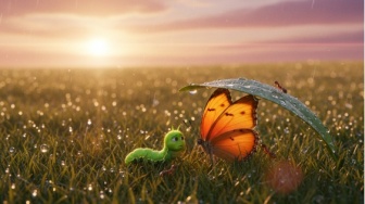 Kupu-Kupu yang Lupa Daratan