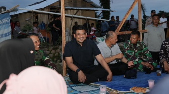 Gubernur Bobby Nasution Buka Puasa Bareng Warga Terdampak Bencana di Tapanuli Tengah