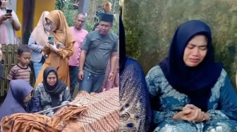 Isak Tangis Ibu Kandung NS di Sukabumi: Minta Keadilan atas Kematian Tragis Anaknya