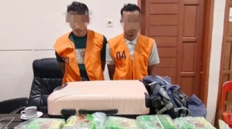 Pengiriman 21 Kg Sabu ke Jakarta Gagal, 2 Kurir Narkoba Ditangkap di Deli Serdang