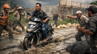7 Fakta Pemotor di Blora Terjang Jalan Cor Basah hingga Dilaporkan ke Polisi
